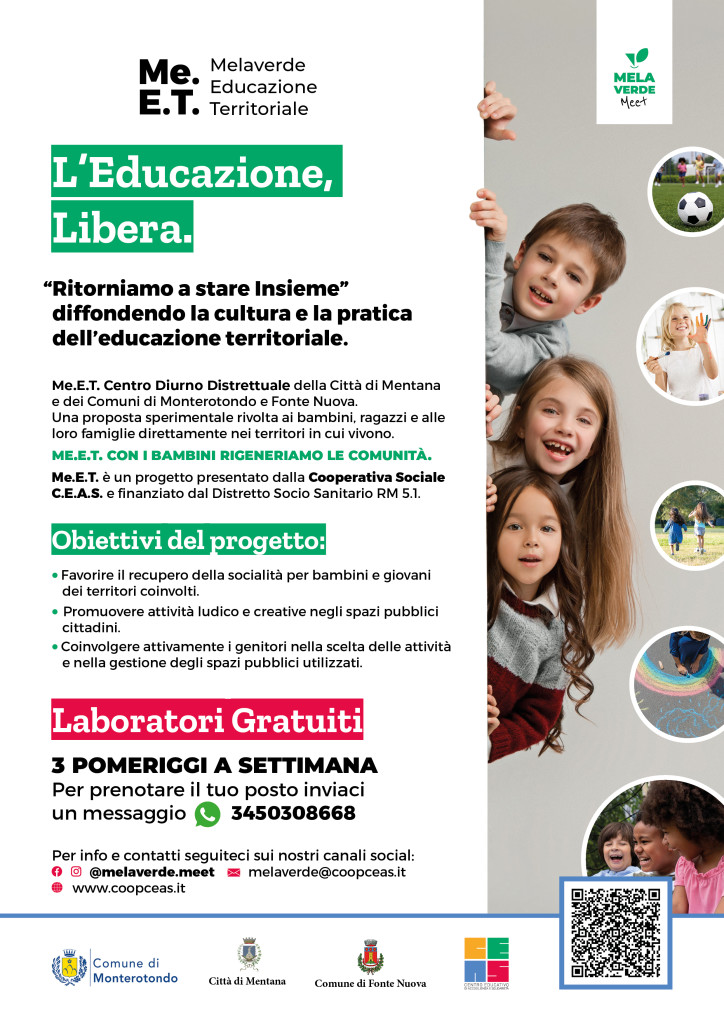 A4 Locandina ME.E.T. PRESENTAZIONE PROGETTO